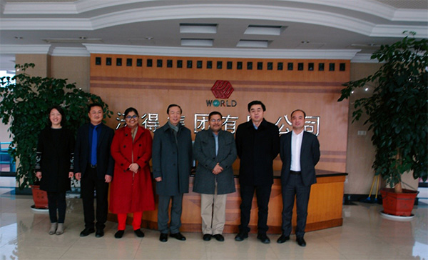 印度駐華總領事瑞峰一行訪問沃得農機